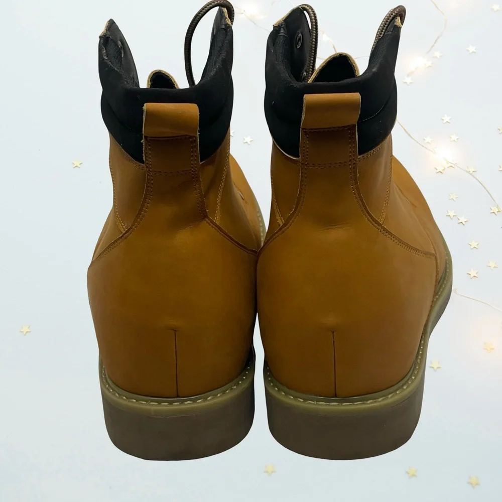 Calto Heights Increase Men's Leather Boots in size 12 NWOT - Picture 4 of 7